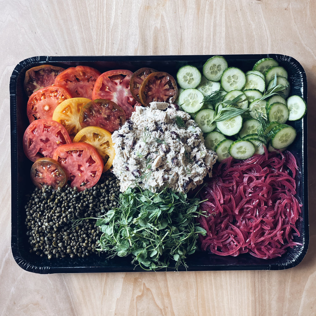 Tuna Salad Platter with 12 Bagels