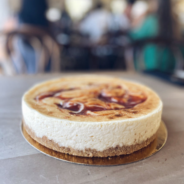 Local Guava Cheesecake with Abuela Maria Cookie Crust (Cholov Yisrael)