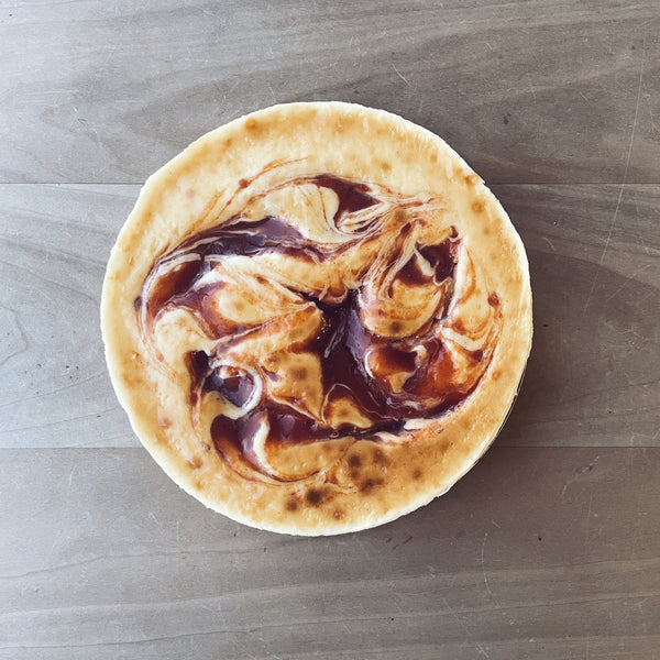 Local Guava Cheesecake with Abuela Maria Cookie Crust (Cholov Yisrael)