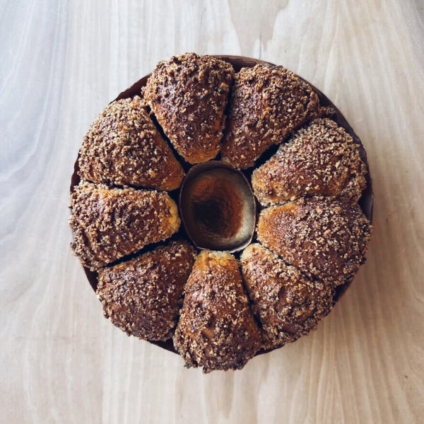 Pecan Pull-Apart Challah Rolls - Parve: