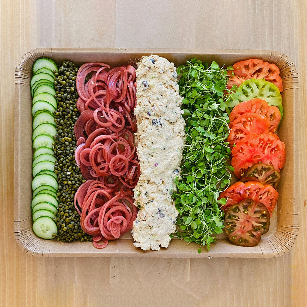 Tuna Salad Platter with 12 Bagels