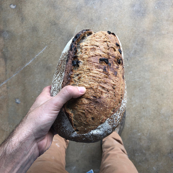Walnut and Cranberry Loaf - Sourdough