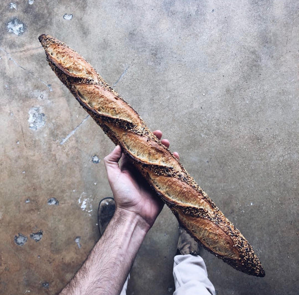 Seeded Baguette - Sourdough